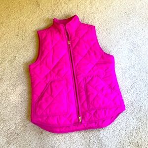 Pink J Crew Vest